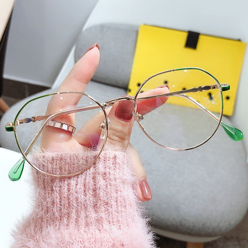 The Same Model Of Female Korean Version Of Myopia With Net Red Glasses Frame
