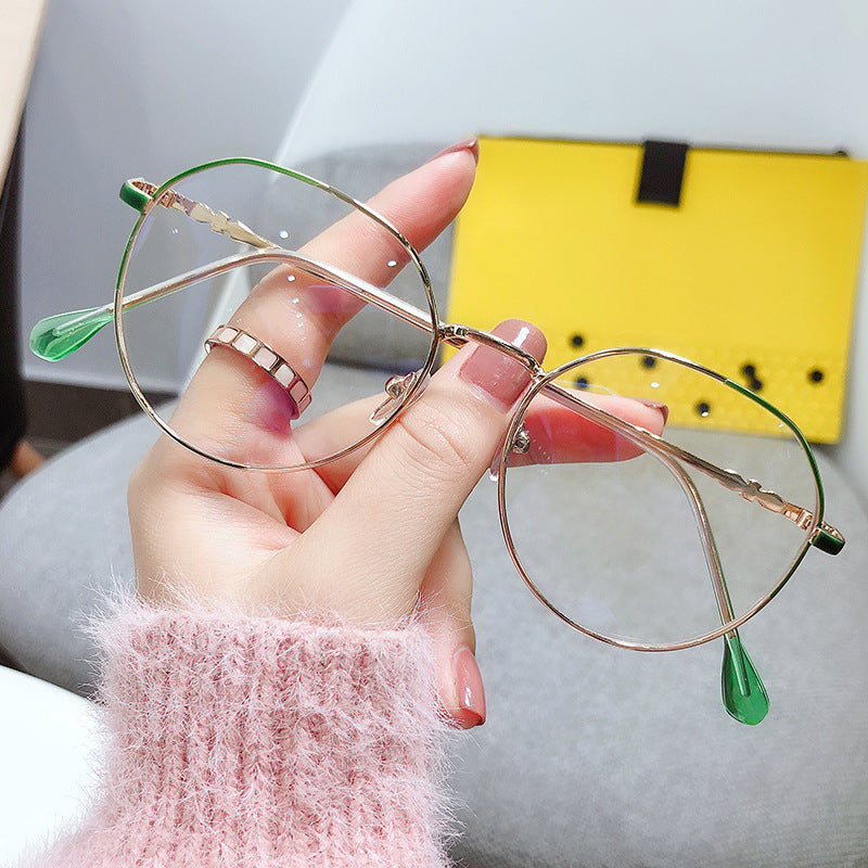 The Same Model Of Female Korean Version Of Myopia With Net Red Glasses Frame