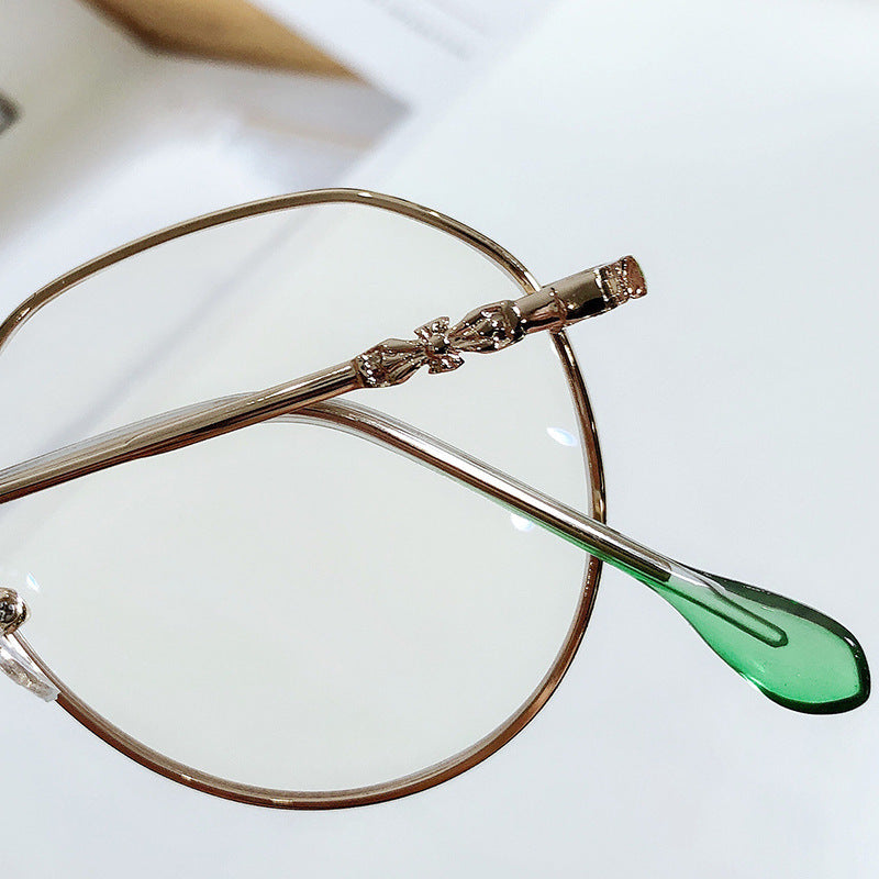 The Same Model Of Female Korean Version Of Myopia With Net Red Glasses Frame