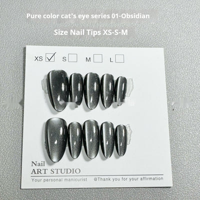 Solid Color Cat Eye Series 01 Obsidian Aurora Armor Wear Armor