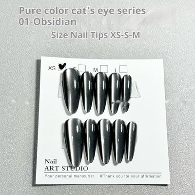 Solid Color Cat Eye Series 01 Obsidian Aurora Armor Wear Armor