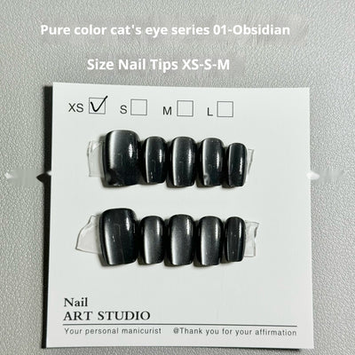 Solid Color Cat Eye Series 01 Obsidian Aurora Armor Wear Armor